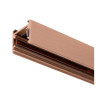 Lucide Premium LINIAL Rail apparent - Système de rail monophasé / Éclairage sur rail - Smart - 48V Track - 1 mètre - Champagne