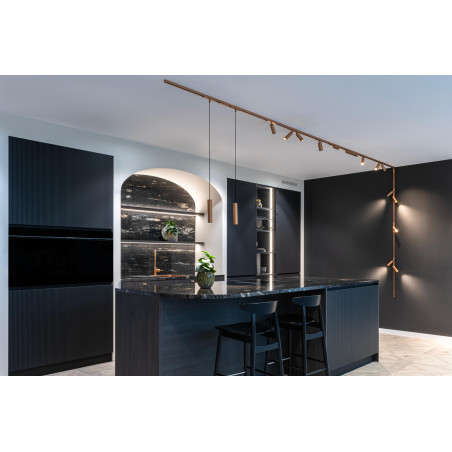 Lucide Premium LINIAL Rail apparent -Angle Vertical- Système de rail monophasé / Éclairage sur rail  - Smart - 48V Track -