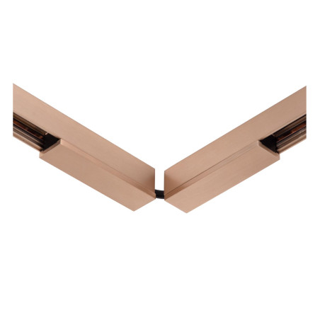 Lucide Premium LINIAL connecteur souple - Système de rail monophasé / Éclairage sur rail - Smart - 48V Track - Champagne