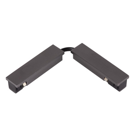 Lucide Premium LINIAL connecteur souple - Système de rail monophasé / Éclairage sur rail - Smart - 48V Track - Canon Fusil Mat