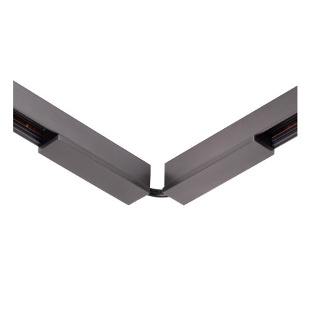 Lucide Premium LINIAL connecteur souple - Système de rail monophasé / Éclairage sur rail - Smart - 48V Track - Canon Fusil Mat