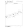 Lucide Premium LINIAL connecteur souple - Système de rail monophasé / Éclairage sur rail - Smart - 48V Track - Canon Fusil Mat