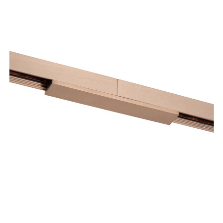 Lucide Premium LINIAL connecteur debout - Système de rail monophasé / Éclairage sur rail - Smart - 48V Track - Champagne