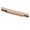 Lucide Premium LINIAL connecteur debout - Système de rail monophasé / Éclairage sur rail - Smart - 48V Track - Champagne