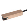 Lucide Premium LINIAL Alimentation - Système de rail monophasé / Éclairage sur rail - Smart - 48V Track - Champagne