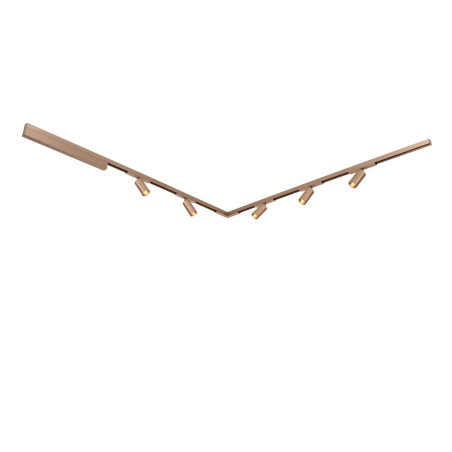 Lucide Premium LINIAL Driver 200W - Système de rail monophasé / Éclairage sur rail - Smart - 48V Track - Champagne