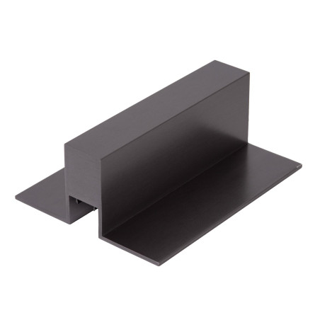 Lucide Premium LINIAL Boîte de raccordement avec deux ailettes & Bloc de bornes - Smart - 48V Track - Canon fusil Mat