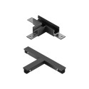 Lucide Premium LINIAL connecteur en T - Système de rail monophasé / Éclairage sur rail - Smart - 48V Track - Canon Fusil Mat