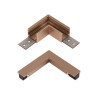 Lucide Premium LINIAL connecteur en L et Rail apparent - Smart - 48V Track -Champagne