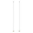Lucide Premium LINIAL Câble de suspension - Système de rail monophasé / Éclairage sur rail - Smart - 48V Track - Champagne