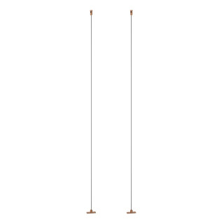 Lucide Premium LINIAL Câble de suspension - Système de rail monophasé / Éclairage sur rail - Smart - 48V Track - Champagne