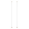 Lucide Premium LINIAL Câble de suspension - Système de rail monophasé / Éclairage sur rail - Smart - 48V Track - Champagne