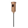 Lucide Premium LINIAL Câble de suspension - Système de rail monophasé / Éclairage sur rail - Smart - 48V Track - Champagne