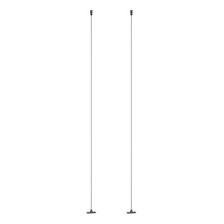 Lucide Premium LINIAL Câble de suspension - Système de rail monophasé / Éclairage sur rail - Smart - 48V Track - Canon Fusil Mat