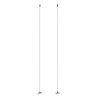 Lucide Premium LINIAL Câble de suspension - Système de rail monophasé / Éclairage sur rail - Smart - 48V Track - Canon Fusil Mat
