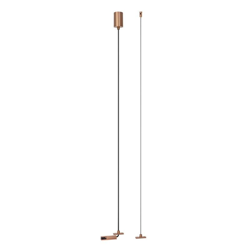 Lucide Premium LINIAL Connexion en suspension pour driver intégré - Smart - 48V Track - Champagne
