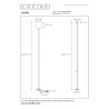 Lucide Premium LINIAL Connexion en suspension pour driver intégré - Smart - 48V Track - Champagne