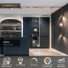 Lucide Premium LINIAL BIX Spot sur rail - Smart - 48V Track - 1xLED - Champagne