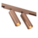 Lucide Premium LINIAL BIXX Spot sur rail - Smart - 48V Track - 2xLED - Champagne