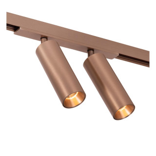 Lucide Premium LINIAL BIXX Spot sur rail - Smart - 48V Track - 2xLED - Champagne