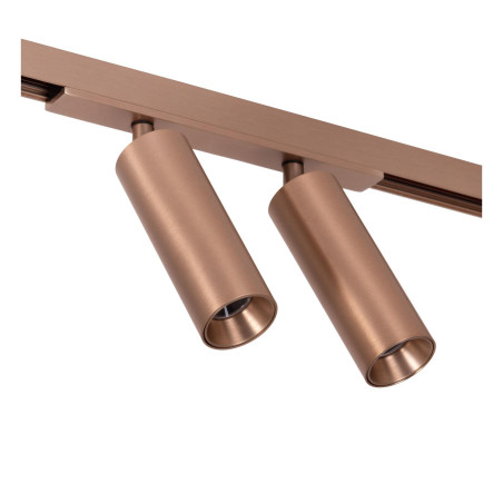 Lucide Premium LINIAL BIXX Spot sur rail - Smart - 48V Track - 2xLED - Champagne