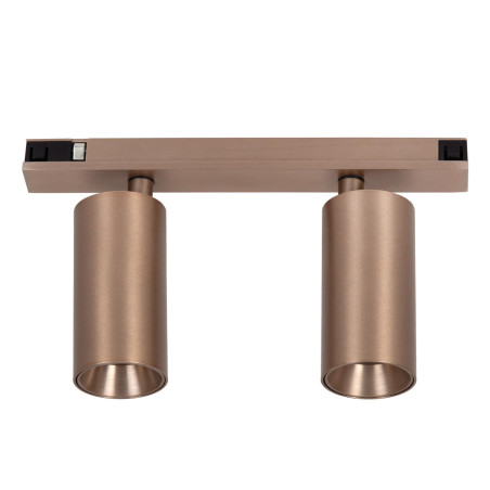 Lucide Premium LINIAL BIXX Spot sur rail - Smart - 48V Track - 2xLED - Champagne