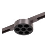 Lucide Premium LINIAL XAVI Spot sur rail - Smart - 48V Track - LED -  Canon Fusil Mat