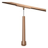 Lucide Premium LINIAL TUBIZ Suspension - Smart - 48V Track - 1xLED - Champagne