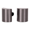 Lucide Premium LINIAL Arc Embout de fermeture - Smart - 48V Track - Ensemble de 2 - Matt Schwarz Chrom