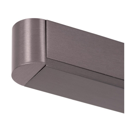Lucide Premium LINIAL Arc Embout de fermeture - Smart - 48V Track - Ensemble de 2 - Matt Schwarz Chrom