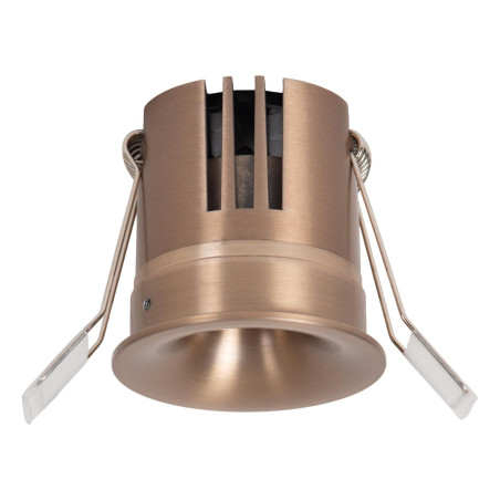 Lucide SNAX - Spot encastrable - Ø 6 cm - LED Dim. - CCT - 1x8W 2700K/4000K - Champagne Couleur - Premium