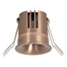 Lucide SNAX - Spot encastrable - Ø 6 cm - LED Dim. - CCT - 1x8W 2700K/4000K - Champagne Couleur - Premium