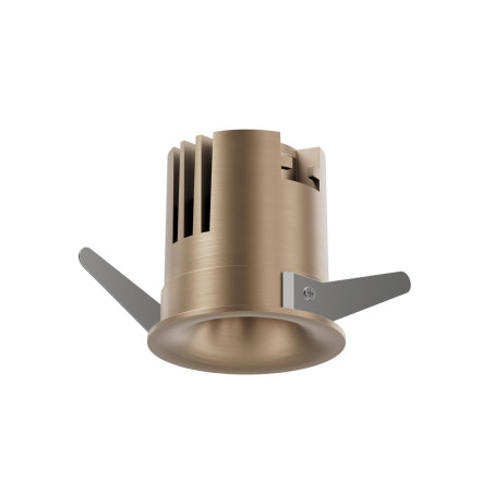 Lucide SNAX - Spot encastrable - Ø 6 cm - LED Dim. - CCT - 1x8W 2700K/4000K - Champagne Couleur - Premium