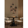 Lucide JASMINE - Suspension - Ø 75 cm - LED Dim. - CCT - 12x4,5W 2200K/3300K - Cuivre - Premium