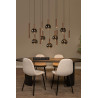 Lucide JASMINE - Suspension - LED Dim. - CCT - 14x4,4W 2200K/3300K - Cuivre - Premium