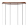 Lucide JASMINE - Suspension - LED Dim. - CCT - 14x4,4W 2200K/3300K - Cuivre - Premium