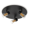 Lucide EVERINA - Plafonnier - Ø 40 cm - LED Dim. - CCT - 2200K/6500K - Noir - Essential