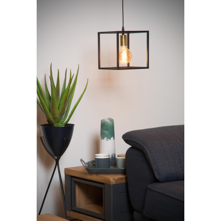 Lucide RUBEN - Suspension - 1xE27 - Noir
