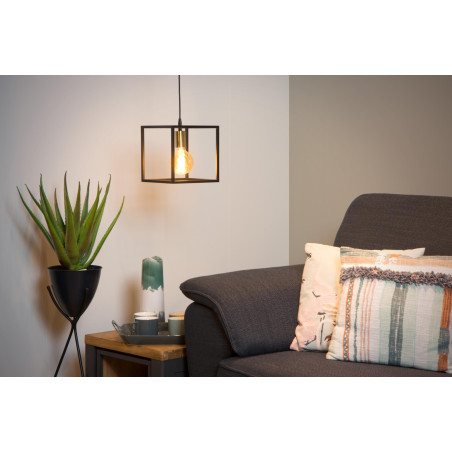 Lucide RUBEN - Suspension - 1xE27 - Noir