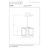 Lucide RUBEN - Suspension - 1xE27 - Noir