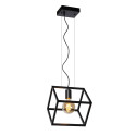 Lucide FABIAN - Suspension - 1xE27 - Noir