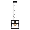 Lucide FABIAN - Suspension - 1xE27 - Noir