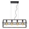 Lucide FABIAN - Suspension - 4xE27 - Noir