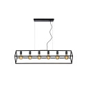Lucide FABIAN - Suspension - 6xE27 - Noir