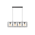 Lucide SUUS - Suspension - 4xE27 - Noir