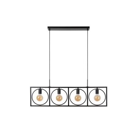 Lucide SUUS - Suspension - 4xE27 - Noir