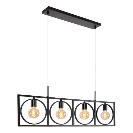 Lucide SUUS - Suspension - 4xE27 - Noir