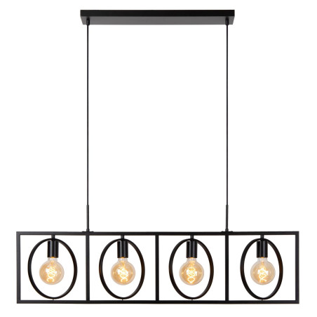 Lucide SUUS - Suspension - 4xE27 - Noir