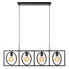 Lucide SUUS - Suspension - 4xE27 - Noir