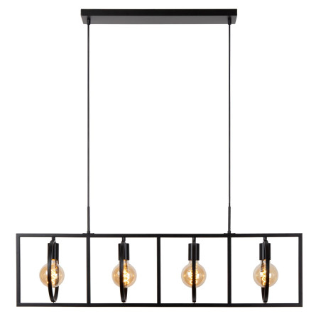 Lucide SUUS - Suspension - 4xE27 - Noir